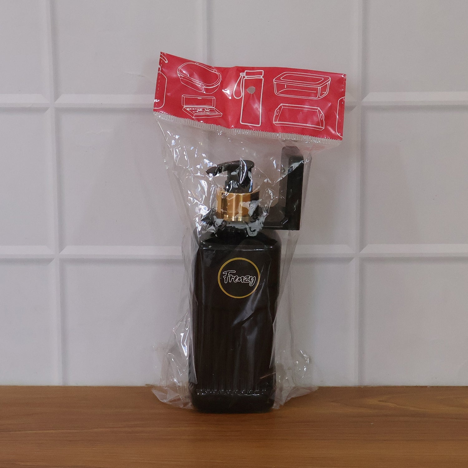 Modern liquid soap dispenser bottle with sleek design
