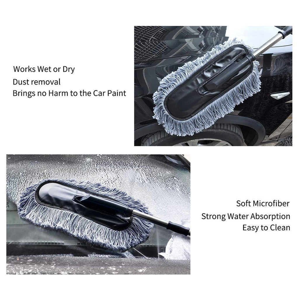 The versatile Car Dust Brush, an essential tool for thorough and detailed car interior cleaning.