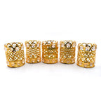 Antique golden Jhoomer Chandelier ready to enhance your home decor.