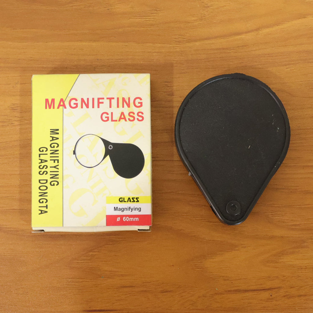 Home repair magnifier accessory for detailed inspections