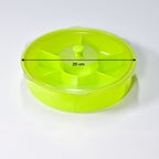 Side view of the Tidy Table Dry Fruit & Masala Box, ideal for kitchen organization.