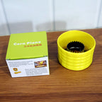 Corn peeler tool held by hand showing easy grip for removing kernels efficiently