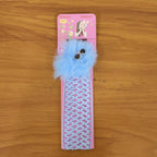 Stylish baby girl headband with cute pom pom design