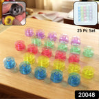 Various thread bobbins for domestic sewing machines in the set
