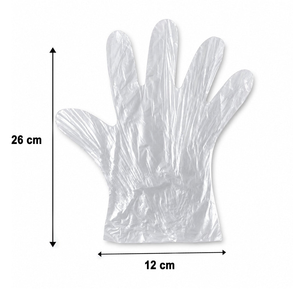 Hygienic disposable gloves for kitchen and cleaning