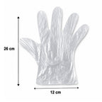 Hygienic disposable gloves for kitchen and cleaning