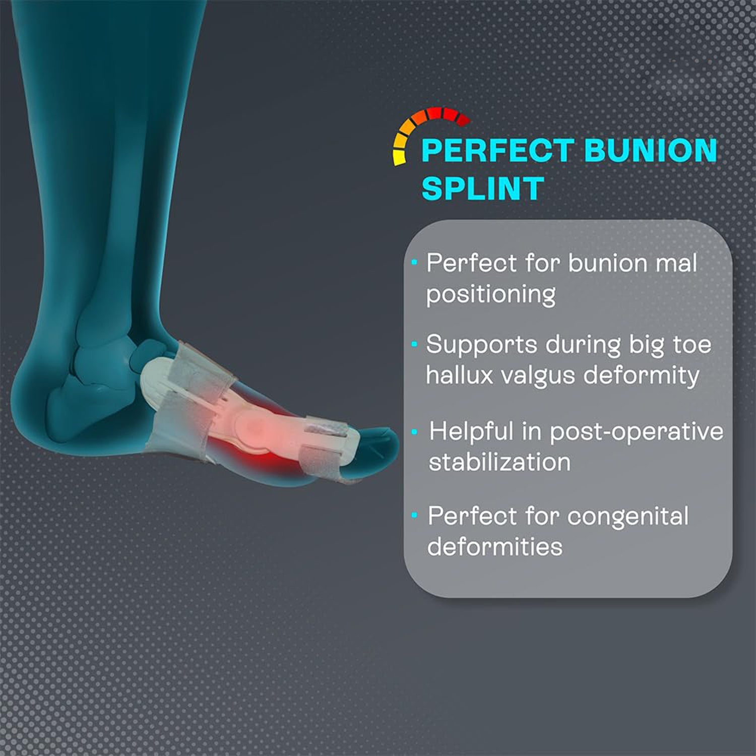 Foot bunion protection sleeve with discreet and lightweight profile