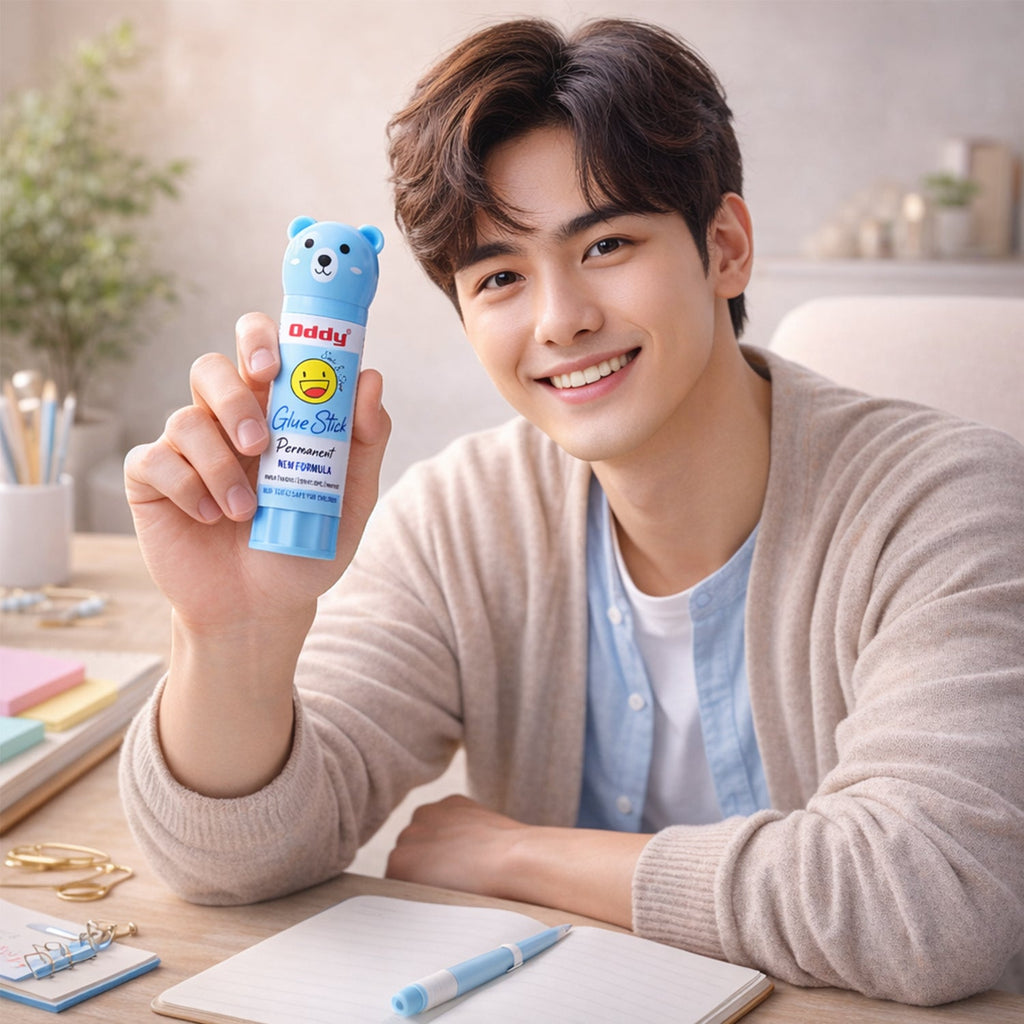 Portable small glue stick suitable for kids' craft kit