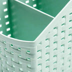 Four-section compartments of Multi-Purpose Storage Basket organizer