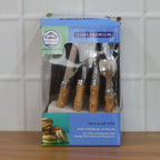 Contemporary stainless steel cutlery design