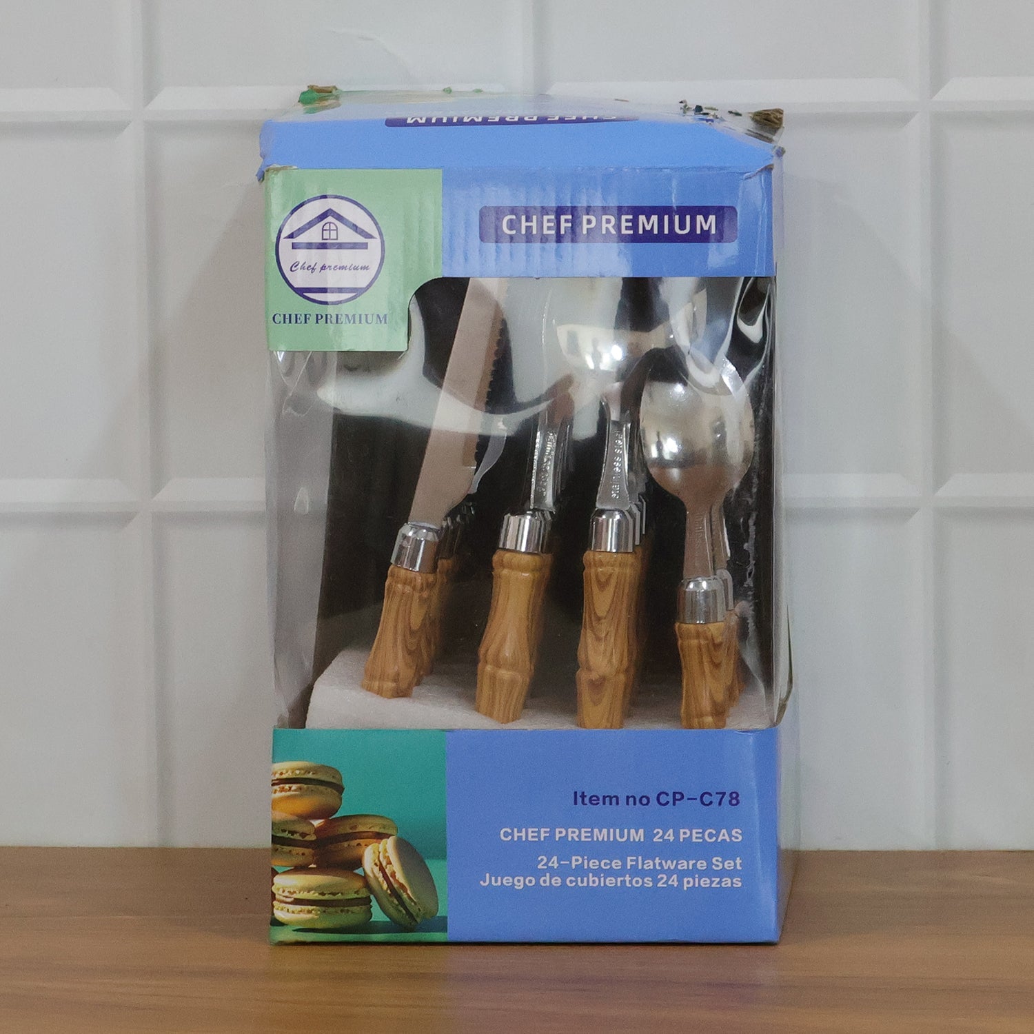 Contemporary stainless steel cutlery design