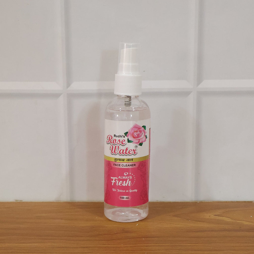 Organic rose water skin mist for daily use