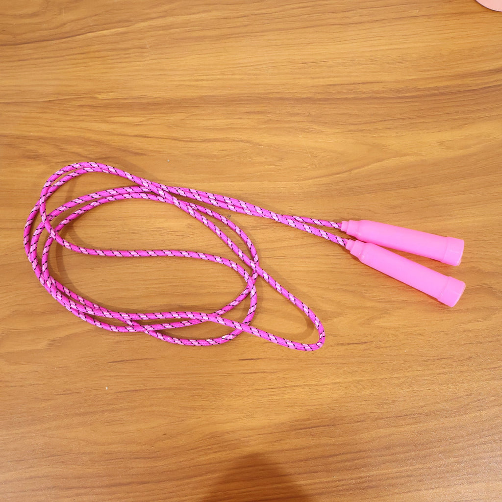 Colorful skipping rope designed for fitness activities for all ages