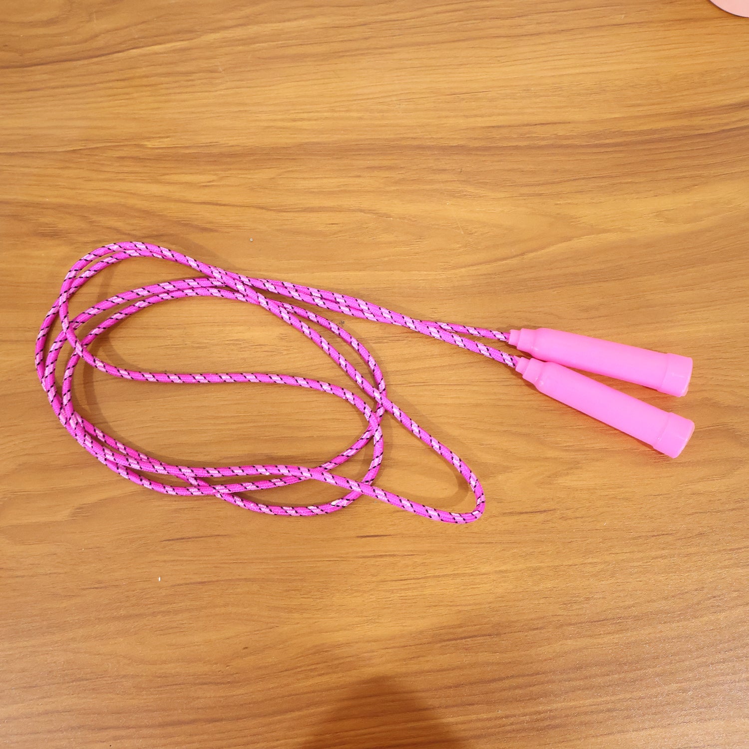 Colorful skipping rope designed for fitness activities for all ages