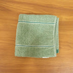 Fabric detail of multipurpose soft cotton bath towel
