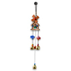 Decorative metal dragonfly garden wind chime hanging with S-hooks