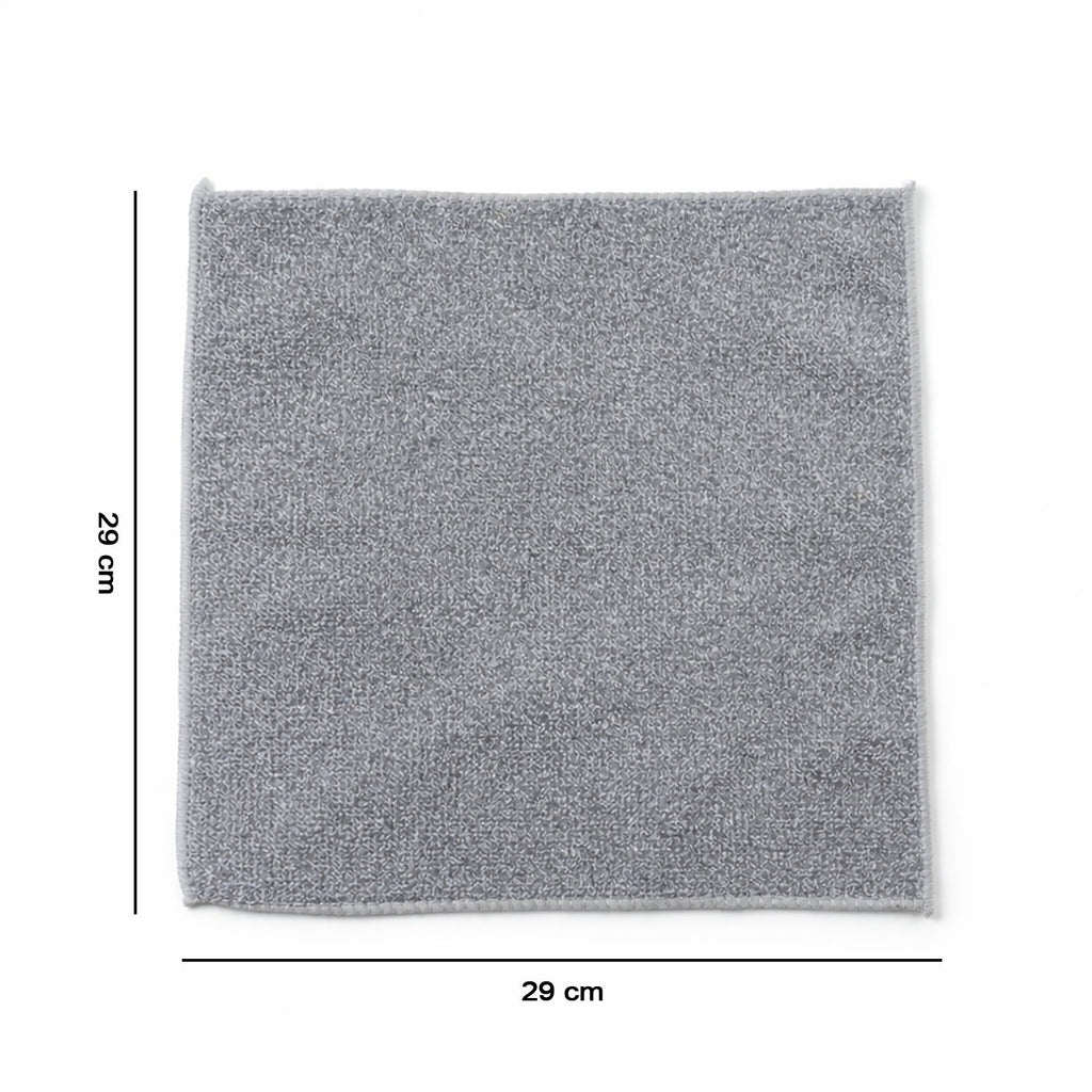 Texture close-up of the microfiber fabric showing absorbent fibers