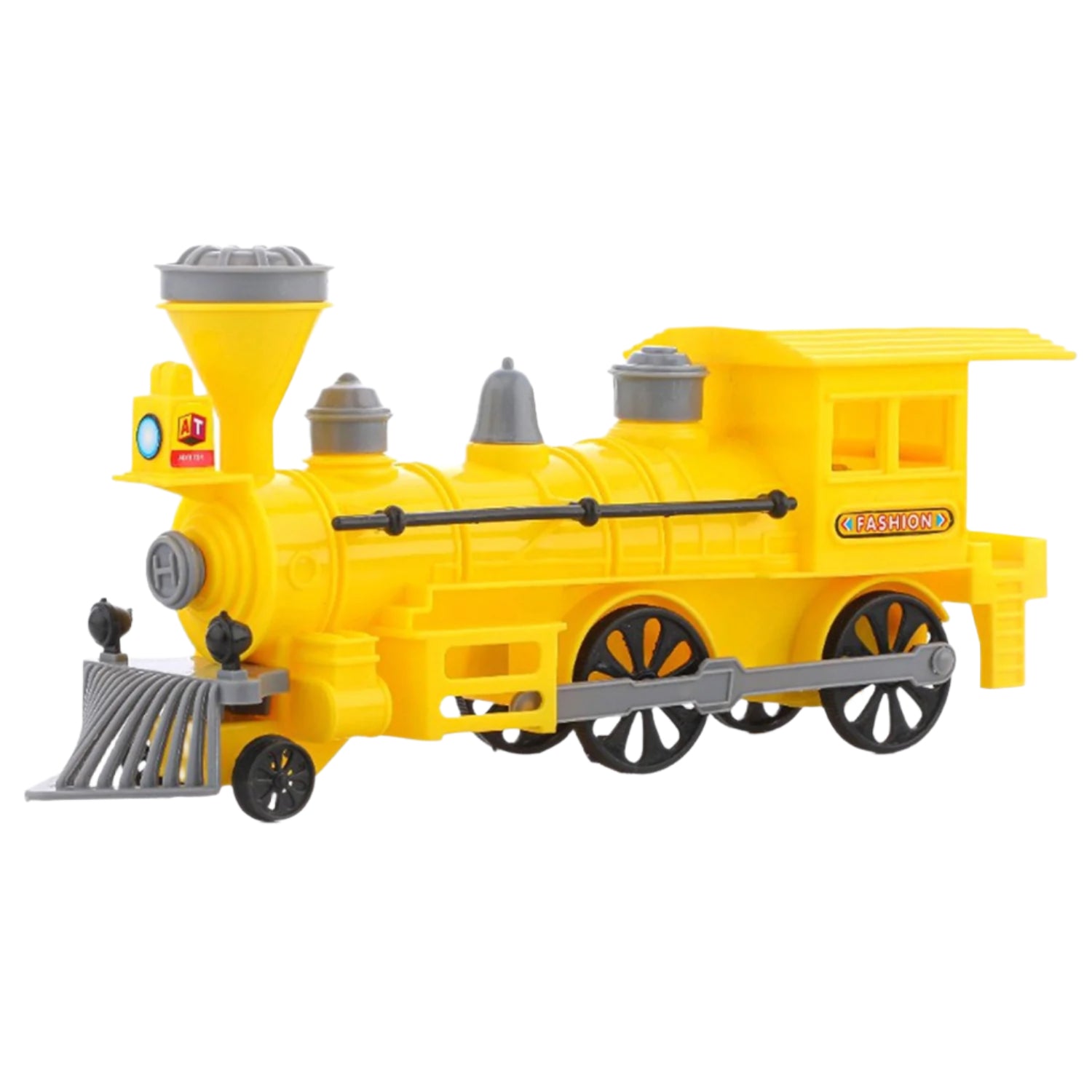 Kids' educational Pull Back Train Toy showcasing its vibrant design.