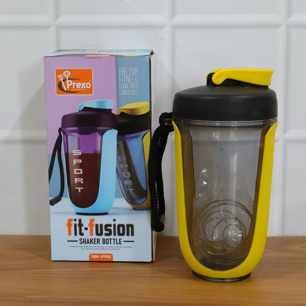Gym shaker cup for fitness training, leak-proof design