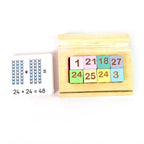 Complete Aditi wooden math learning tools set for addition and subtraction practice.