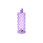 Multicolor crystal candlelight with soft LED glow ideal for Diwali decor