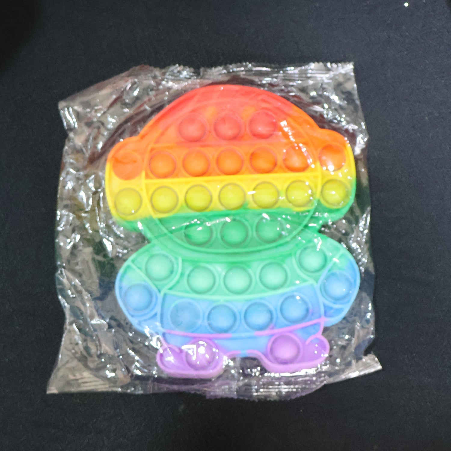 Pop it fidget toy made from silicone for stress relief and sensory games