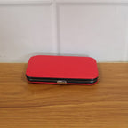 Compact grooming kit in storage case for easy organization