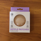 Reusable silicone bra cover patches for dresswear