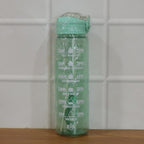 Water bottle displayed with gym and outdoor gear for active lifestyle