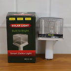 Reliable solar warning beacon suitable for outdoor safety applications