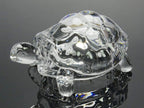 Shiny crystal turtle idol, a thoughtful gift for housewarmings and festivals.