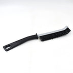 Versatile cleaning brush effectively cleaning kitchen and bathroom crevices.