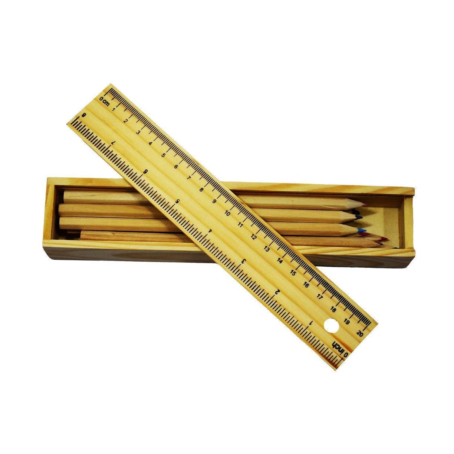 A stack of vibrant wooden pencils, showcasing the rich variety of colors available.