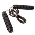 High-speed skipping rope with ergonomic foam handles for fitness