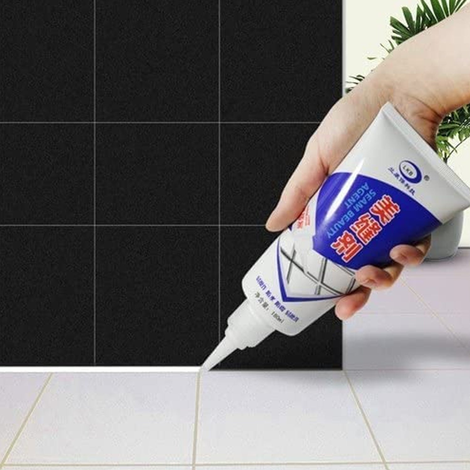 180ml Waterproof Tile Gap Filler tube by VoltDesk, ready for grout repair and sealing.