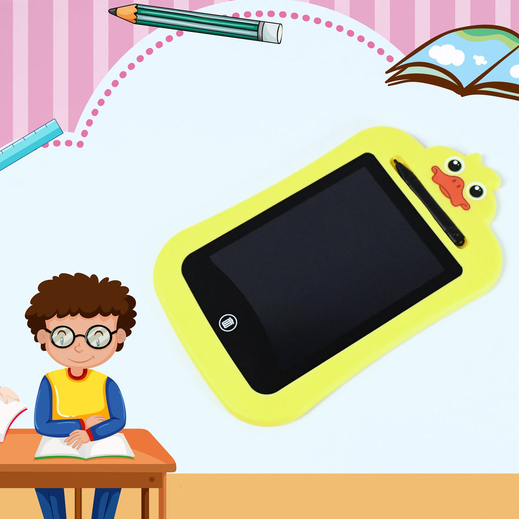 Kids LCD Writing Tablet featuring ScribbleJoy design on screen
