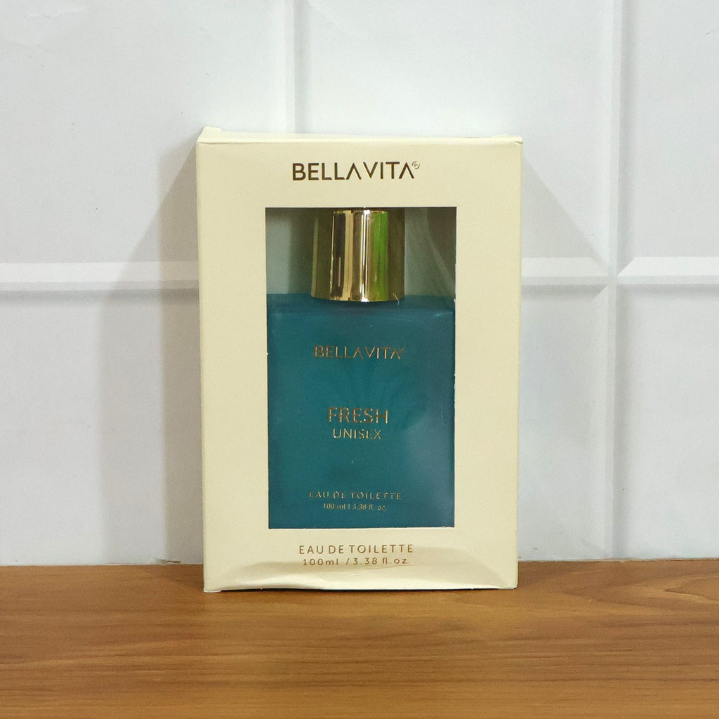 Modern perfume bottle highlighting premium unisex scent