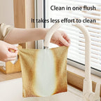 Easy-to-extract microfiber cleaning cloths from the dispenser box.