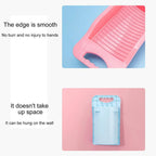 Efficient and gentle socks washing board, protecting fabric integrity.