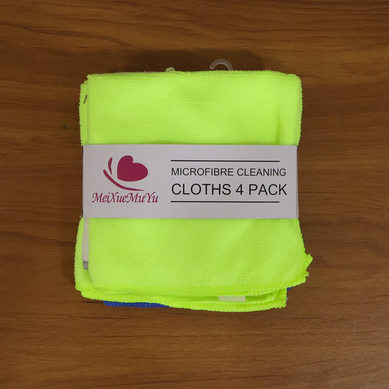 Microfiber cloths used for cleaning surfaces