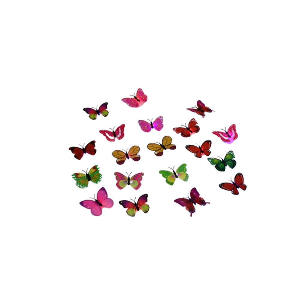 Side view of the Butterfly 3D Night Lamp showcasing its unique design.