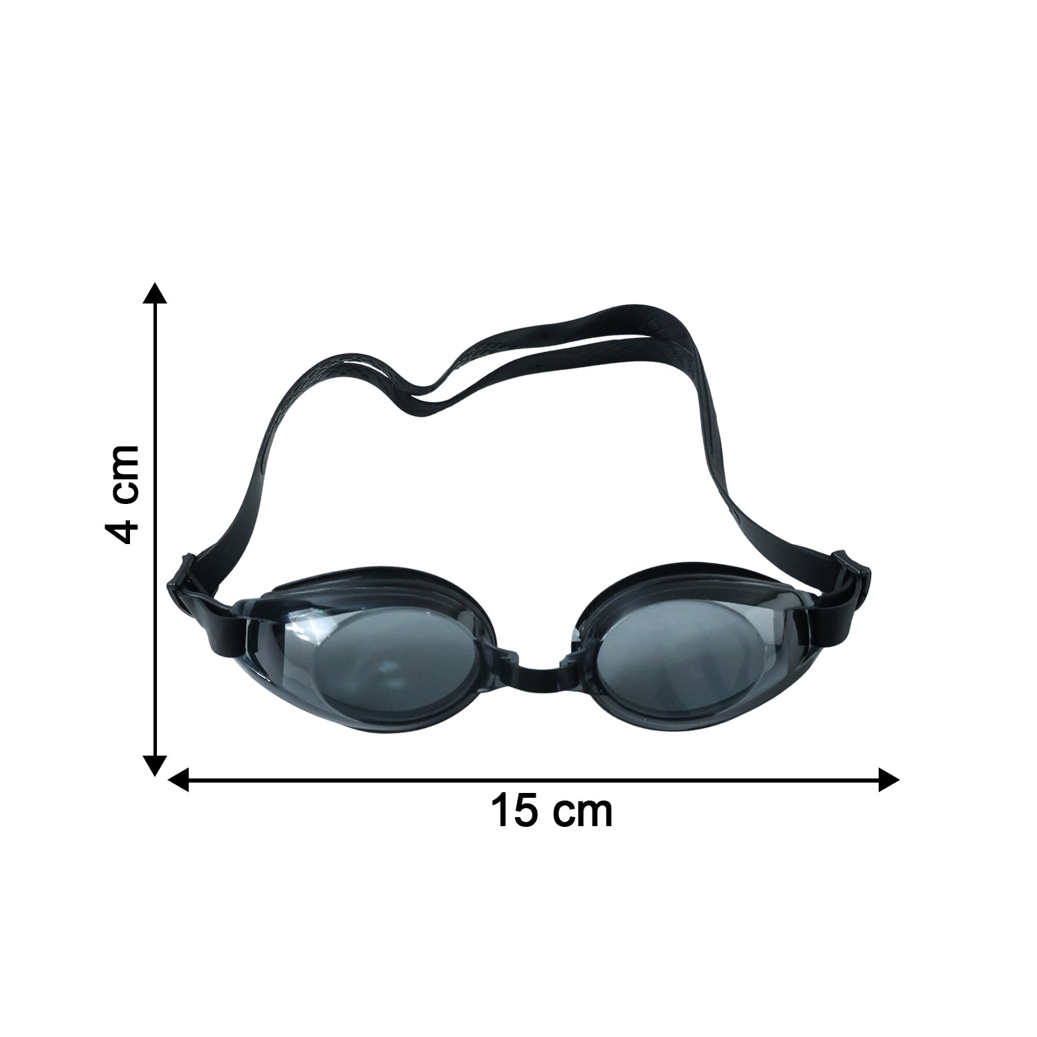 Flexible silicone kids goggles for swimming