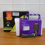 Camping rechargeable flashlight Omega torch light