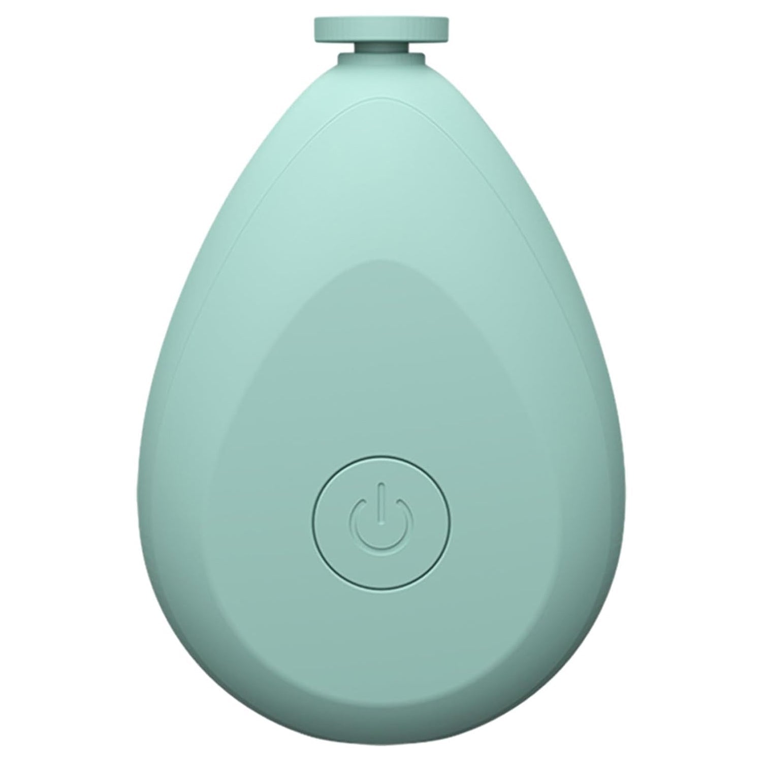 A parent gently using the quiet Baby Electric Nail Trimmer on an infant's tiny fingers.