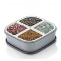 A beautifully arranged Dry Fruit Chocolate Box, perfect for festive gifting.