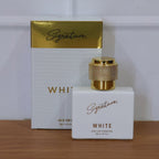 Premium white eau de perfume fragrance