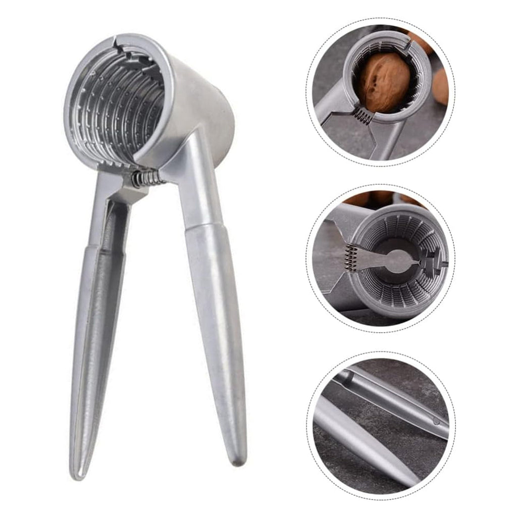 Durable walnut clamp with a user-friendly design, suitable for nuts of different sizes like akhrot.
