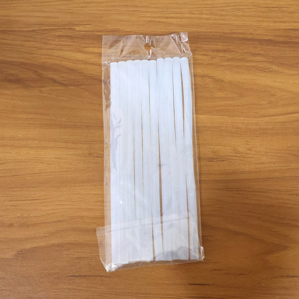 Transparent craft glue sticks 10 pack for clean bonding