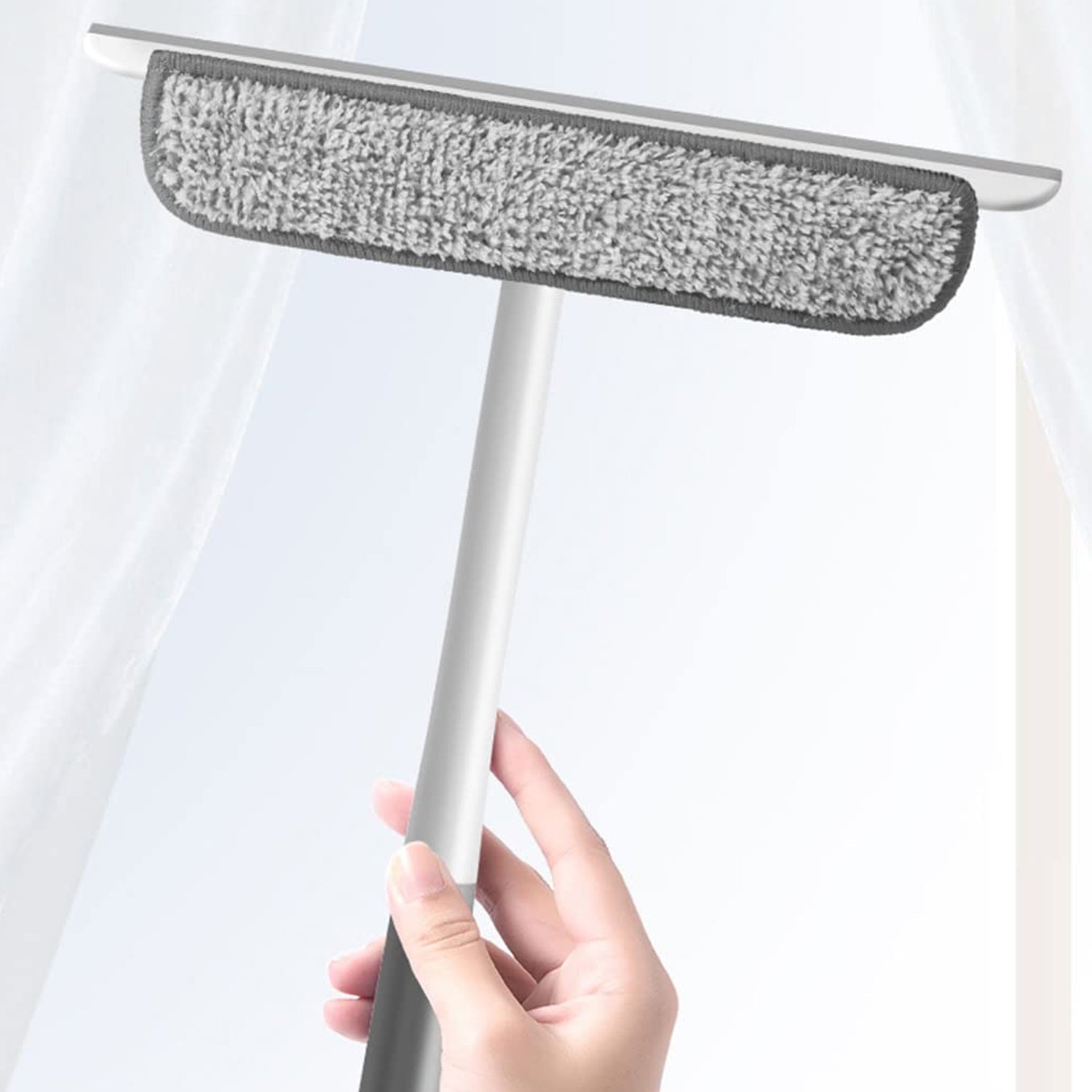 Compact and lightweight window glass cleaning wiper device