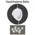 Wonder Fresh Naphthalene Balls, an essential home hygiene product for pest deterrence.